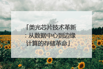 美光芯片技术革新：从数据中心到边缘计算的存储革命