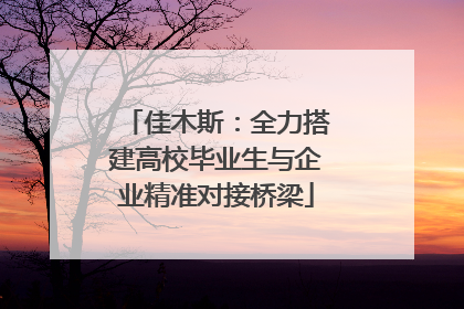 佳木斯：全力搭建高校毕业生与企业精准对接桥梁