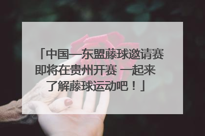中国—东盟藤球邀请赛即将在贵州开赛 一起来了解藤球运动吧！