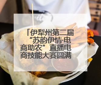 伊犁州第二届“苏韵伊情·电商助农”直播电商技能大赛圆满收官