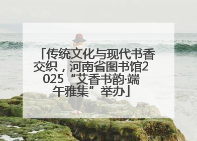 传统文化与现代书香交织，河南省图书馆2025“艾香书韵·端午雅集”举办