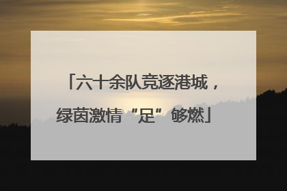 六十余队竞逐港城，绿茵激情“足”够燃