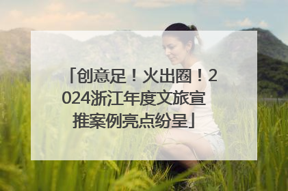 创意足！火出圈！2024浙江年度文旅宣推案例亮点纷呈