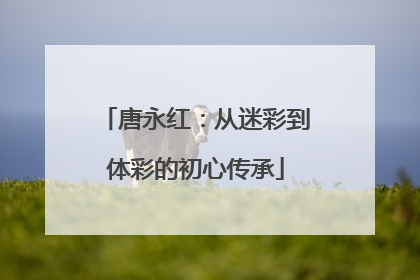 唐永红：从迷彩到体彩的初心传承