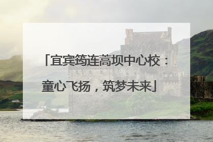 宜宾筠连蒿坝中心校：童心飞扬，筑梦未来