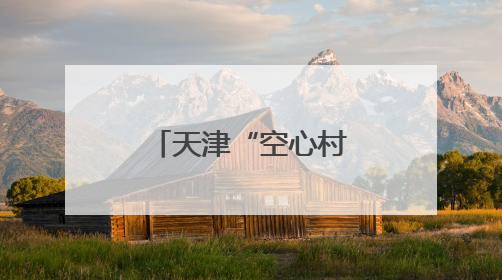 天津“空心村”焕发新活力