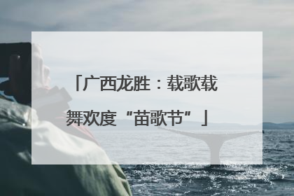 广西龙胜：载歌载舞欢度“苗歌节”