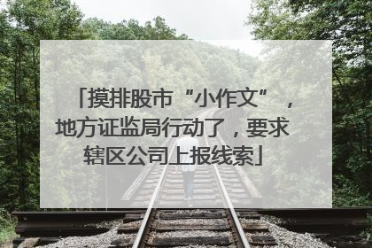 摸排股市“小作文”，地方证监局行动了，要求辖区公司上报线索
