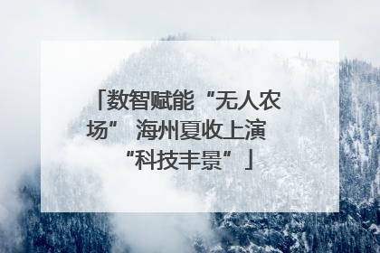 数智赋能“无人农场” 海州夏收上演“科技丰景”