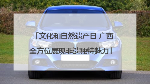 文化和自然遗产日 广西全方位展现非遗独特魅力