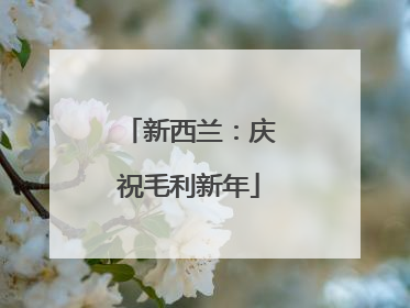 新西兰：庆祝毛利新年
