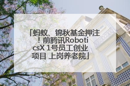 蚂蚁、锦秋基金押注！前腾讯RoboticsX 1号员工创业项目 上岗养老院