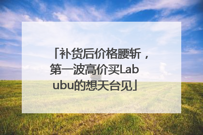 补货后价格腰斩，第一波高价买Labubu的想天台见