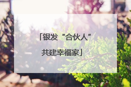 银发“合伙人” 共建幸福家