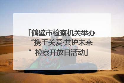 鹤壁市检察机关举办“携手关爱·共护未来”检察开放日活动