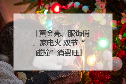 黄金亮、服饰俏、家电火 双节“碰撞”消费旺