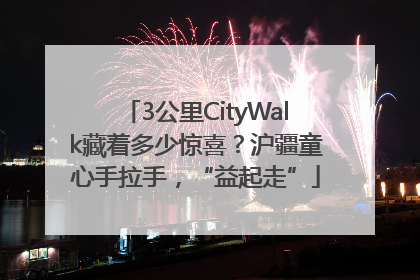 3公里CityWalk藏着多少惊喜？沪疆童心手拉手，“益起走”