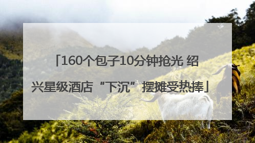 160个包子10分钟抢光 绍兴星级酒店“下沉”摆摊受热捧
