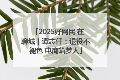 2025好网民·在聊城｜谭志仟：退役不褪色 电商筑梦人