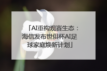AI重构观赛生态：海信发布世俱杯AI足球家庭焕新计划